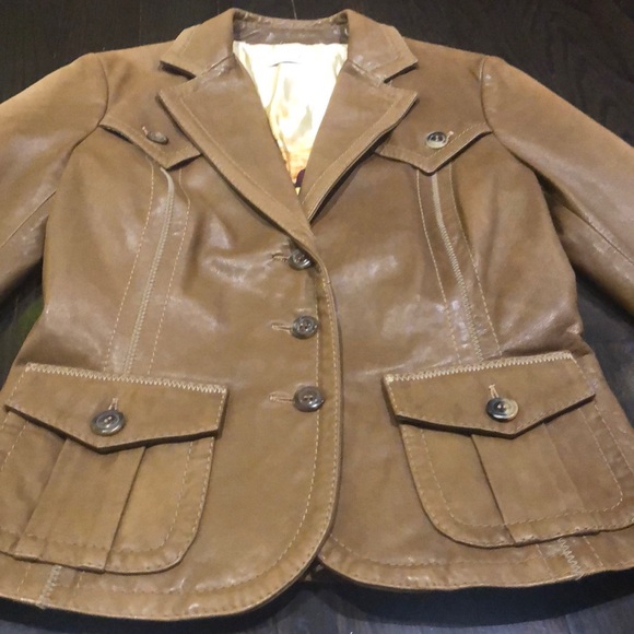 Pinko Leather Jacket (made in Italy) - Picture 11 of 11